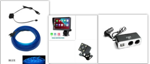 7 IPS Car Smart Screen Wireless Carplay Auto