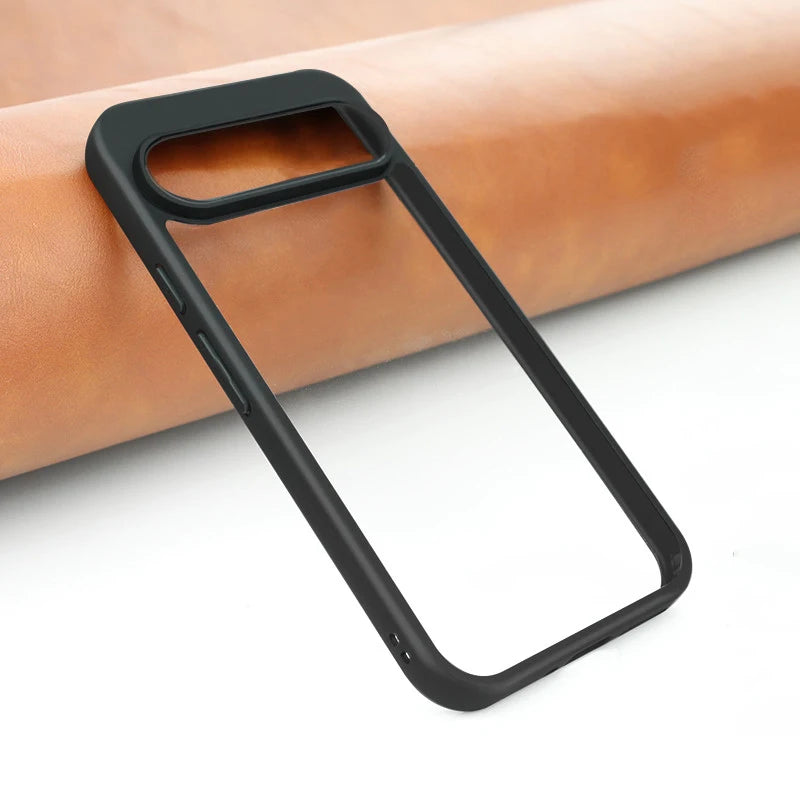 For Google Pixel 9 Case Google Pixel 9 Pro Xl 10 9A Cover Soft Tpu Frame Pc Bumper Protective Phone Cases Pixel 9 8A 8 7A Funda