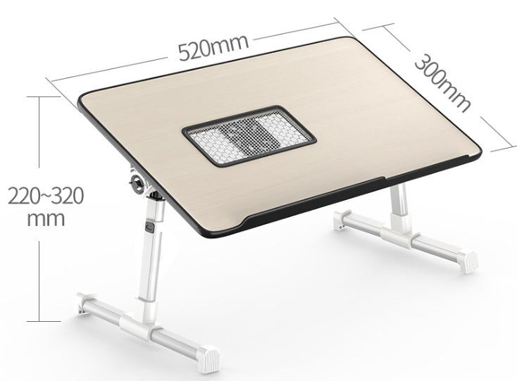 Adjustable Laptop Desk Stand Foldable Notebook Laptop Bed Table Can Be Lifted Standing