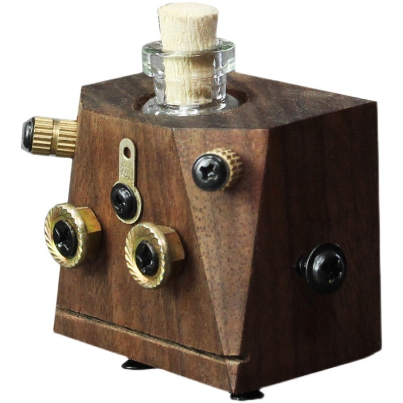 Wooden Car Perfume Bottle Aroma Diffuser Car Decoration