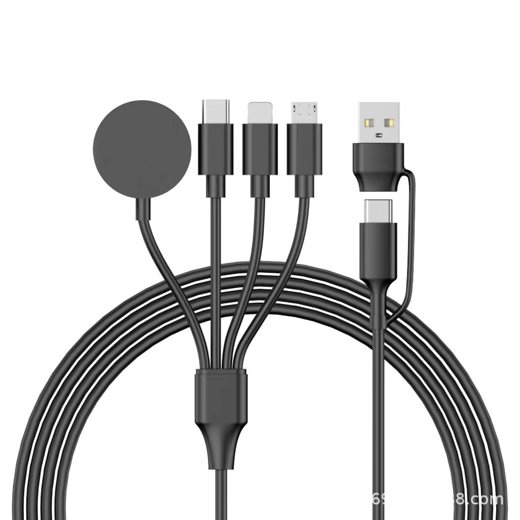 New Usb Transfer Type-C Dual-Use Mobile Phone Four-In-One Wireless Data Cable