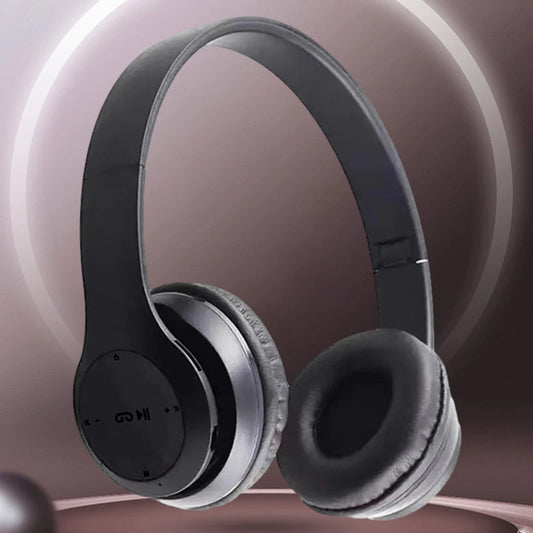 Foldable Wireless Bluetooth Headphones, Over-Ear Heavy Bass Headphones