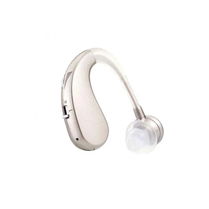 Hearing Aid Earphones Ear Hook Charging Comfort Assisted Listening Headset Dual Sound Amplifier For Elderly People