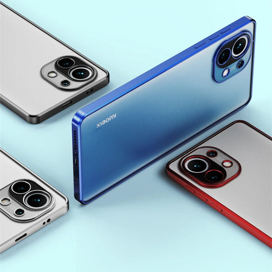 Coque Xiaomi Mi 11I Luxury Fashion Case For Xiaomi Mi 11Lite Soft Silicone Clear Cover Imi 11 Pro Ultra Shockproof Bumper Funda