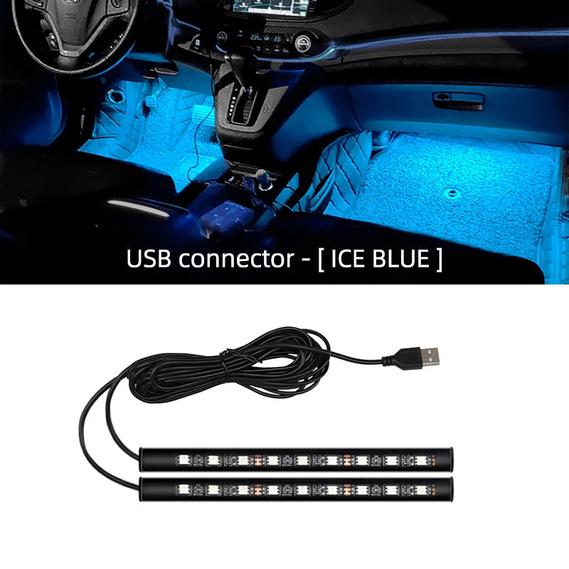 LED Car Interior Ambient Foot Light