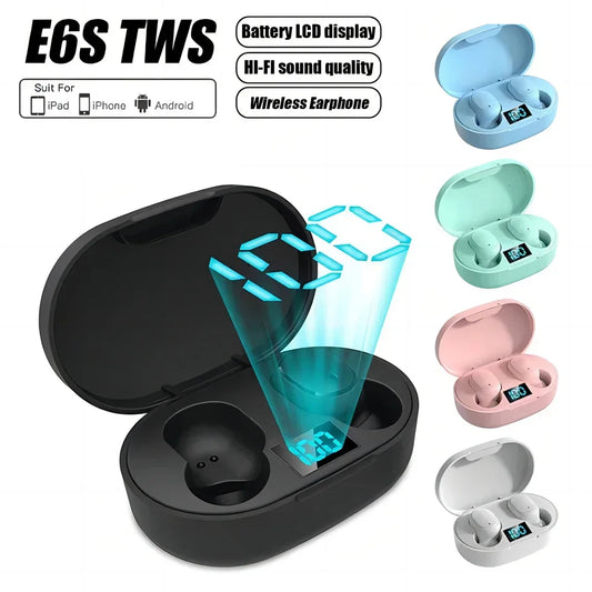 E6S Earphones: Ergonomic Design, Comfortable To Wear, Long Term Listening Without Exhaustion