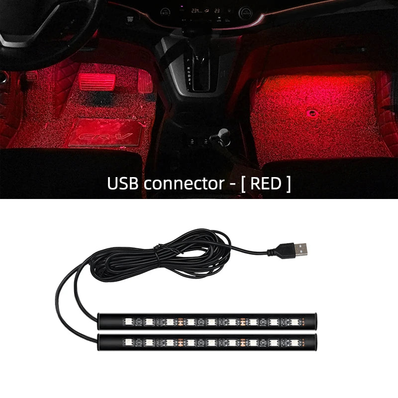 LED Car Interior Ambient Foot Light