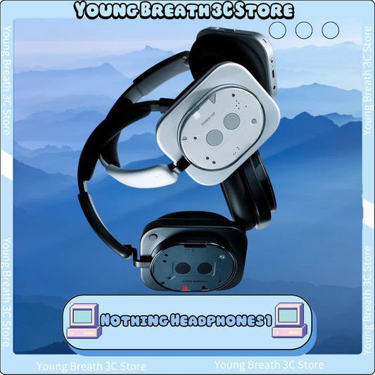 Nothing Headphones 1 Wireless Bluetooth Headphone Wired Gaming Active Noise Reduction Hifi Sound Stereo Earphones Pc Gamer