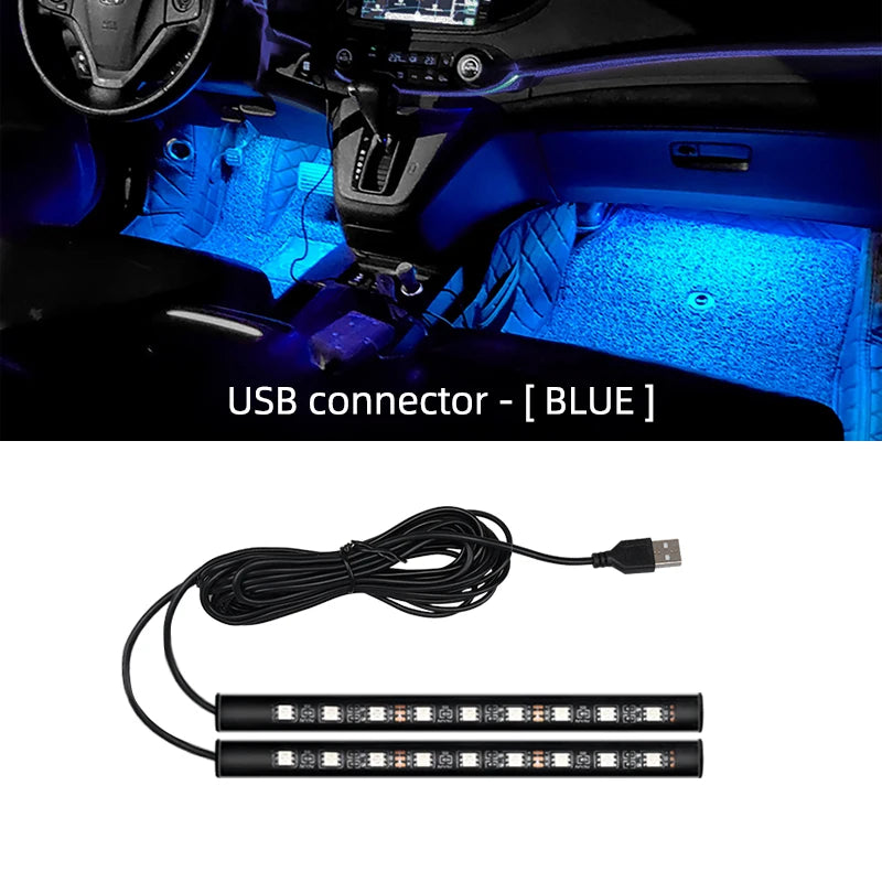 LED Car Interior Ambient Foot Light