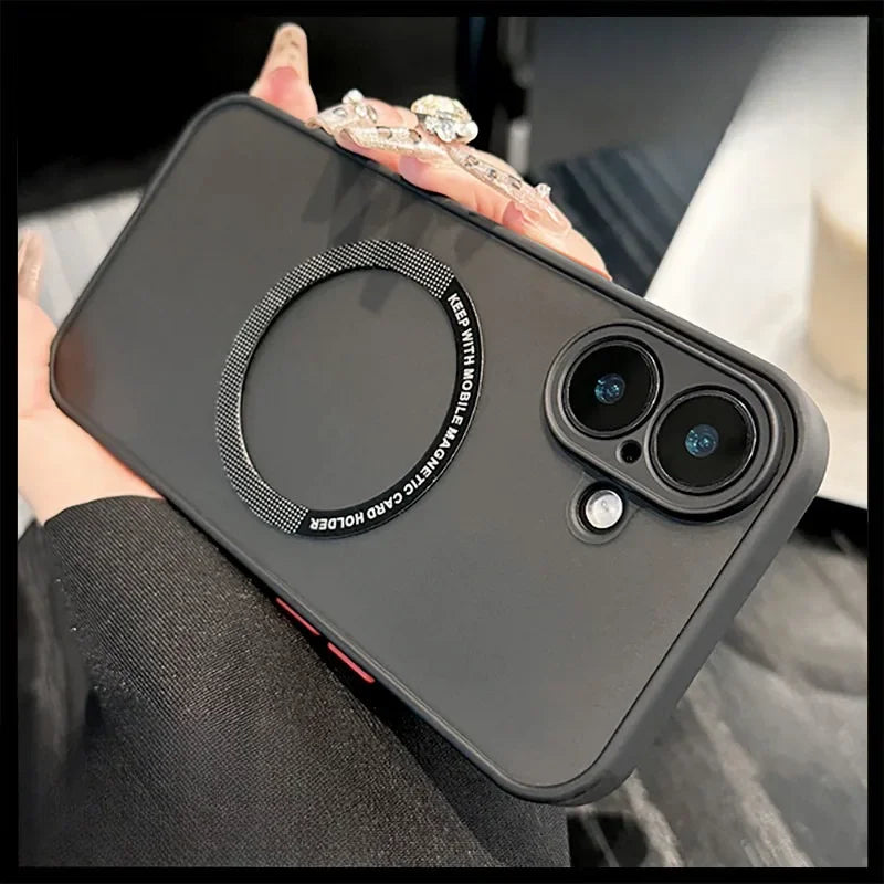 Magnetic Matte Phone Case For Xiaomi Mi 11X 10T 9T Pro 11I 11 10 10T Lite Civi 2 Poco C31 4G 5G Clear Skin Feel Lens Protection
