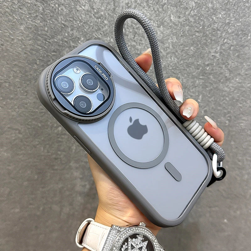 Magnetic Transparent Case For iPhone 17 16 15 14 13 12 11 Pro Max For Magsafe