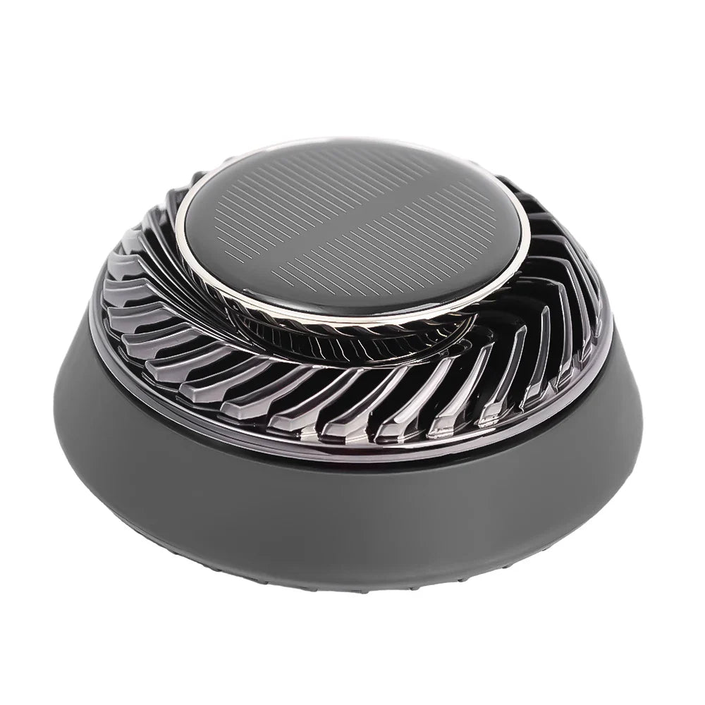 Car Solar Rotating Aroma Diffuser Auto Ornament Cars Air Freshener Deodorizer Autos Interior Decoration Automotive Accessories