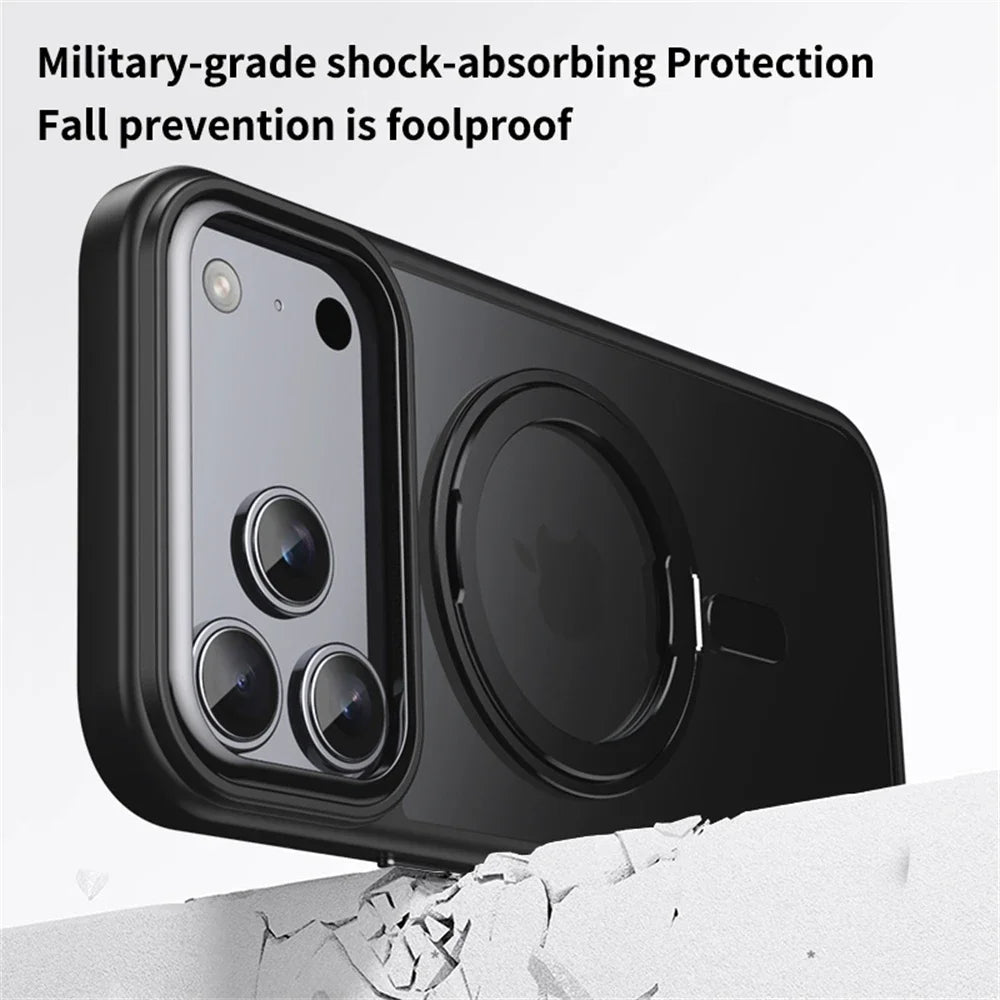 For iPhone Case Matte Shockproof Magsafe Case For iPhone 16 15 14 13 14 Pro Max Plus