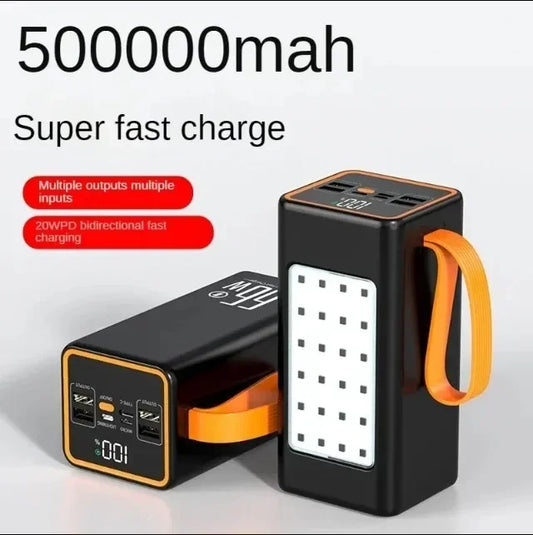 Bcak Specialty Store 500000Mah/100000Mah200000Mah300000Mah Upgraded Version Super Power Bank Fast Charge With Led Large Capacity