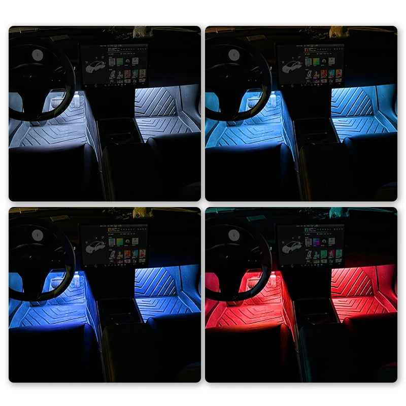 LED Car Interior Ambient Foot Light