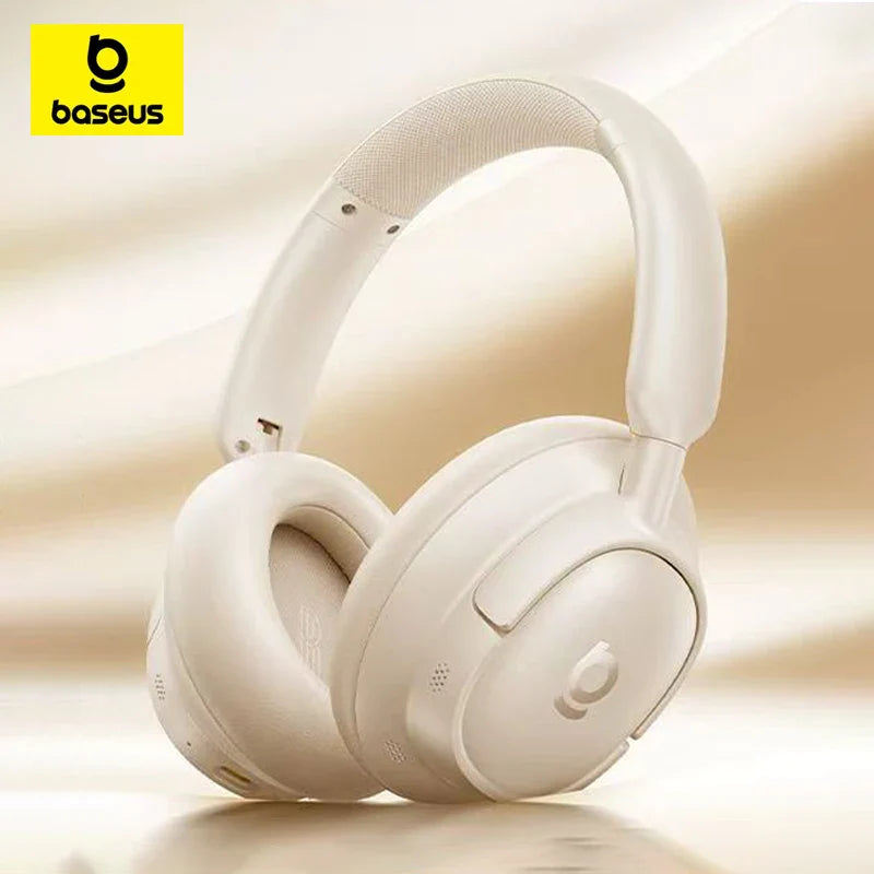 Baseus Bh1 Nc Headphones Wireless Bluetooth 6.0 Earphones Active Noise Reduction Earbuds Ldac 38Ms Low Latency Headset Gamer Pro