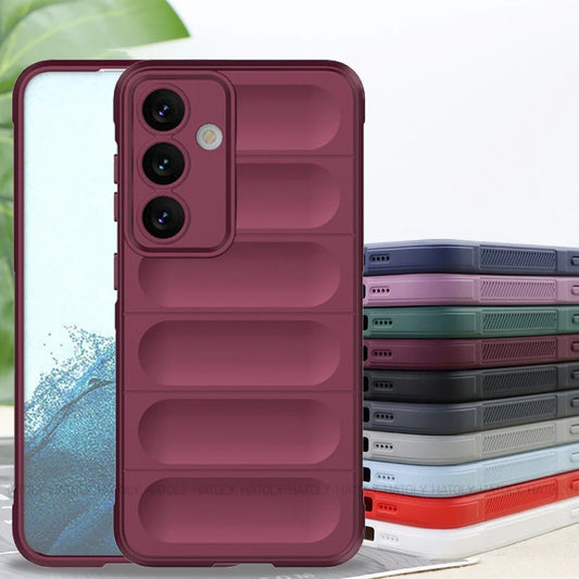 For Samsung Galaxy S24 Plus Case Samsung Galaxy S24 Plus S24 Ultra Cover Skin-Friendy Luxury Tpu Shockproof Phone Back Cover