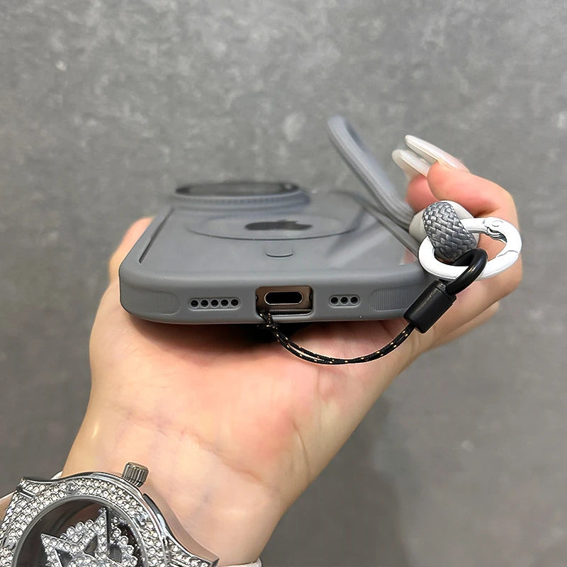 Magnetic Transparent Case For iPhone 17 16 15 14 13 12 11 Pro Max For Magsafe