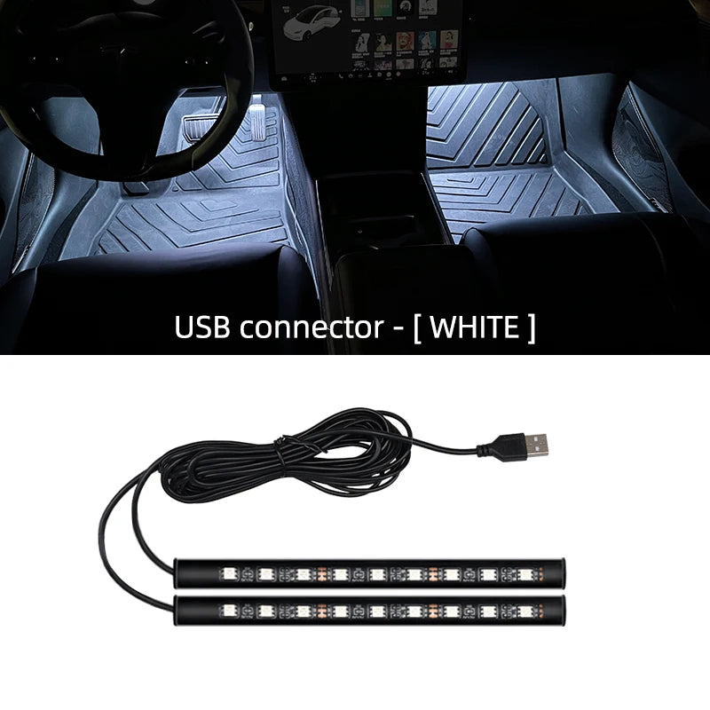 LED Car Interior Ambient Foot Light
