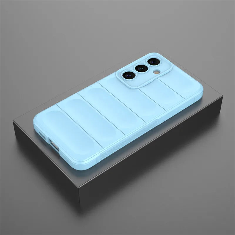 For Samsung Galaxy S24 Plus Case Samsung Galaxy S24 Plus S24 Ultra Cover Skin-Friendy Luxury Tpu Shockproof Phone Back Cover