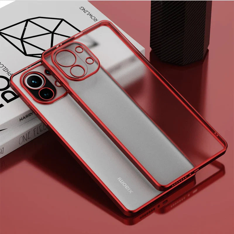Coque Xiaomi Mi 11I Luxury Fashion Case For Xiaomi Mi 11Lite Soft Silicone Clear Cover Imi 11 Pro Ultra Shockproof Bumper Funda